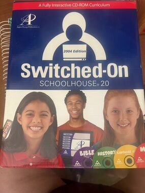 Switched-On Schoolhouse 2.0 2004 Edition - Blue and White Educational CD-ROM
